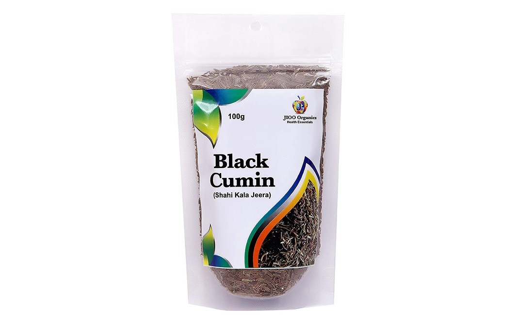 Jioo Organics Black Cumin (Shahi Kala Jeera)   Pack  100 grams